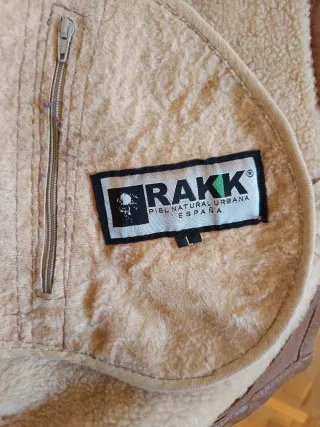 Chaquetón Piel Borrego Marrón