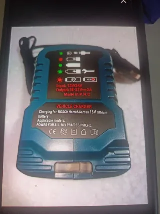 Cargador Coche Batería