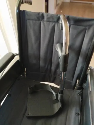 Silla de ruedas plegable + elevador