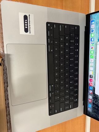 MacBook Pro 16 2021 Plata