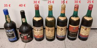 Lotto 7 Bottiglie Rare da Collezione