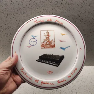 Piatto decorativo Morette alla Matisse