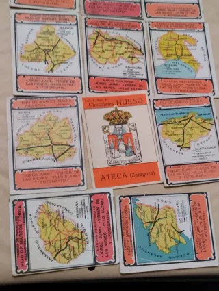 Lote de cromos antiguos