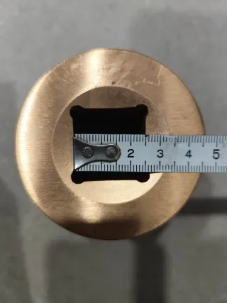 Llave Vaso Impacto 1" 52mm Antichispas