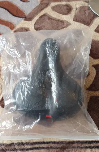 Asiento sillín bicicleta negro