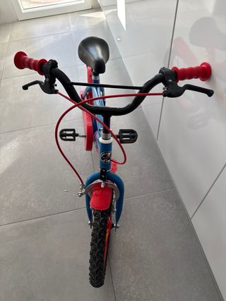 Bicicleta infantil 14 pulgadas Spiderman
