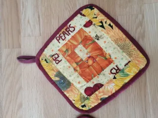 2 Pares Agarraderas Patchwork