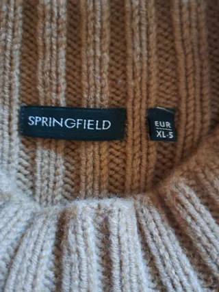 Jersey Springfield Hombre Marrón Punto