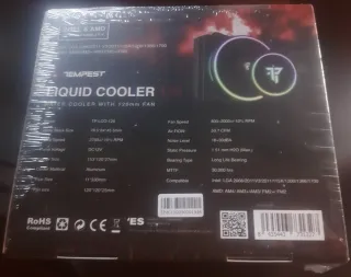 Refrigeración Líquida Tempest 120mm