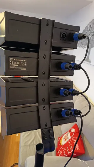 Equipo Sonido 1200W Activo 15 + 8 Arraysy tripodes