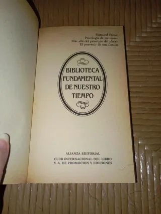 Libro: Psicología de las Masas / Más Allá del Prin
