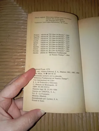 Libro: Psicología de las Masas / Más Allá del Prin