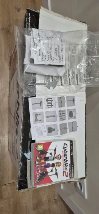 Bicicleta Estática + juego ps3 Cyberbike 2