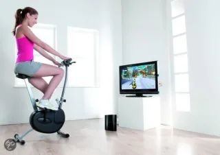 Bicicleta Estática + juego ps3 Cyberbike 2