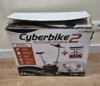 Bicicleta Estática + juego ps3 Cyberbike 2