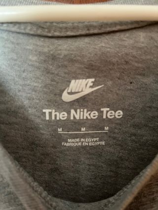 Camiseta Nike Gris Talla M