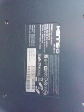 Monitor Ordenador Plata y Negro