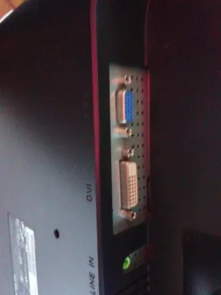 Monitor Ordenador Plata y Negro