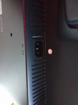 Monitor Ordenador Plata y Negro