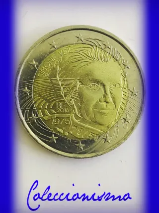 Moneda 2€ Francia 2018 Simone Veil
