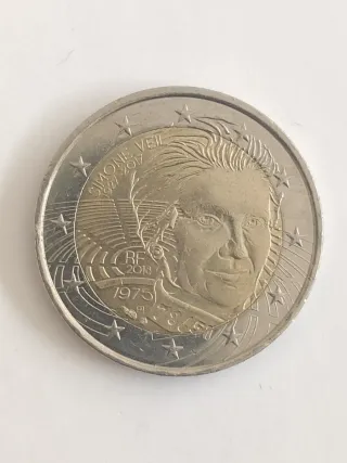 Moneda 2€ Francia 2018 Simone Veil