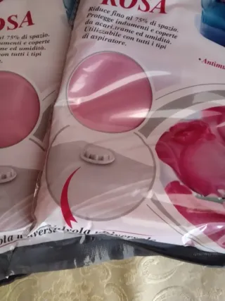 Sacchi Sottovuoto Profumati Rosa HMJ