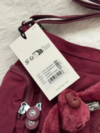 Bolso Kipling Gabb S Rojo Nuevo