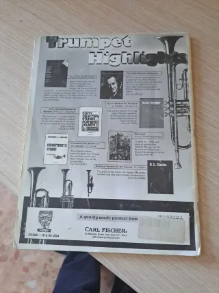 H.L. Clarke: Estudios Técnicos para Corneta