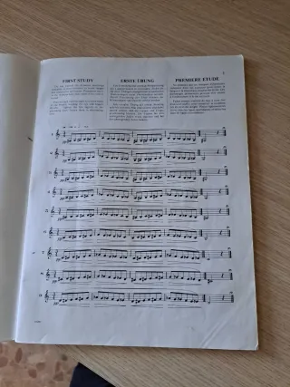 H.L. Clarke: Estudios Técnicos para Corneta