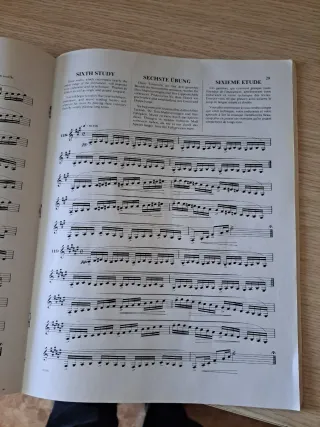 H.L. Clarke: Estudios Técnicos para Corneta