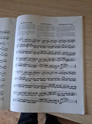 H.L. Clarke: Estudios Técnicos para Corneta