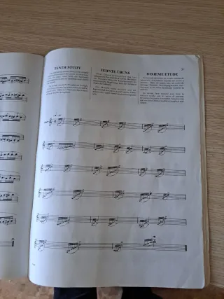 H.L. Clarke: Estudios Técnicos para Corneta