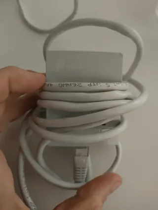 Adaptador de corriente TP-Link son dos unidades.