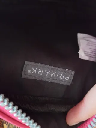 Bolso rosa acolchado para niña