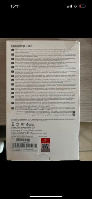 Cover subacquea Huawei P30 Pro