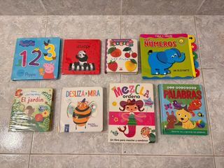 Pack cuentos para bebes y 3 libros con imanes