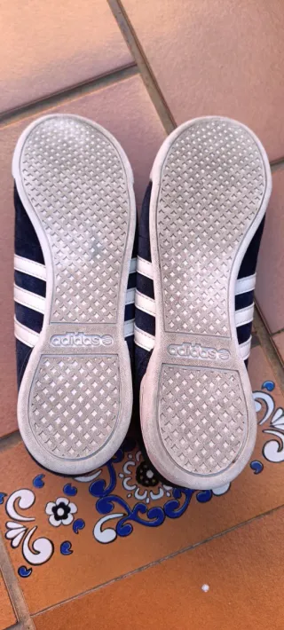 Zapatillas Adidas Neo Azul y Rosa