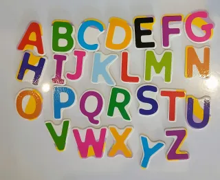 Puzzle de Madera Letras Mayúsculas