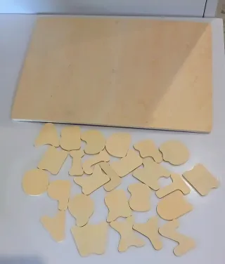 Puzzle de Madera Letras Mayúsculas