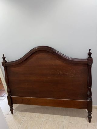 Cabecero Cama Madera Caoba