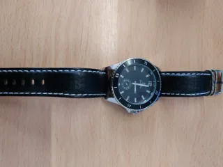 Reloj El Caballo Hombre Negro/Plata