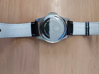 Reloj El Caballo Hombre Negro/Plata