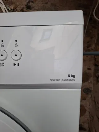 Lavadora Kubo 6kg - Como Nueva