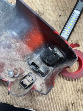 Tapa Piaggio Zip Roja