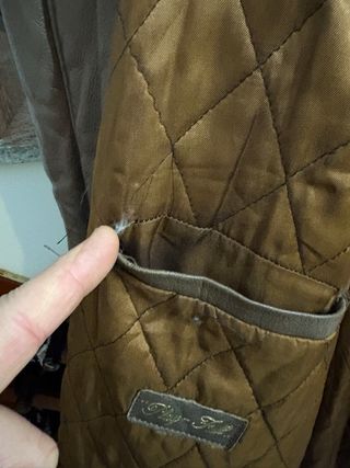 Giubbotto in vera pelle vintage marrone