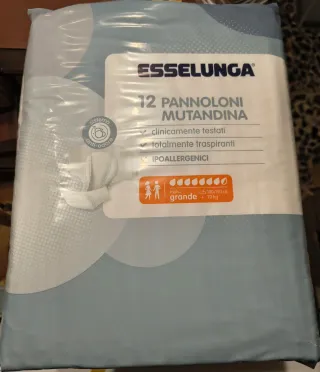 Esselunga Pannoloni Mutandina Taglia Grande