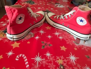 Bambas Converse All Star Rojas Talla 42