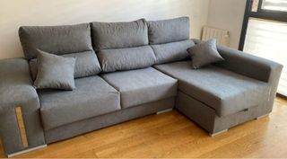 Sofá chaise longue en liquidación