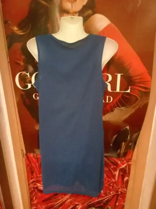 Vestido verde con cremallera