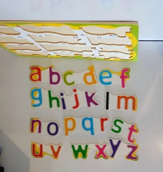 Puzzle Madera Letras Minúsculas
